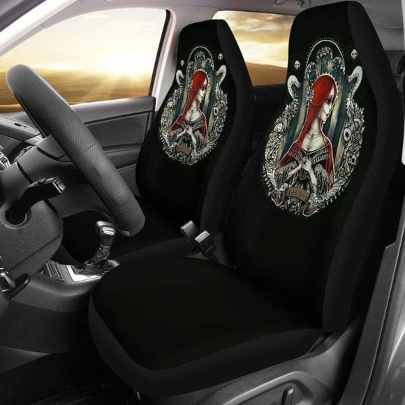Sally Nightmare Before Christmas Car Seat Covers 2 101819 - YourCarButBetter