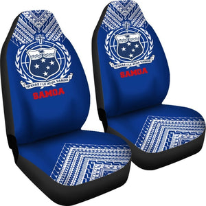 Samoa Car Seat Cover - Samoa Coat Of Arms Athletic Style - 093223 - YourCarButBetter