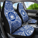 Samoa Car Seat Cover - Samoa Coat Of Arms Polynesian Flag Color 105905 - YourCarButBetter