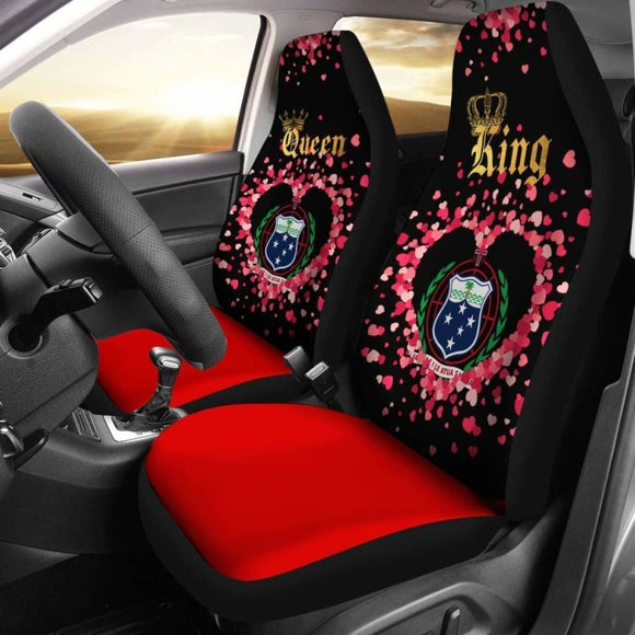 Samoa Car Seat Cover Couple King Queen 105905 - YourCarButBetter