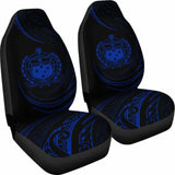Samoa Car Seat Covers - Blue - Frida Style - 105905 - YourCarButBetter