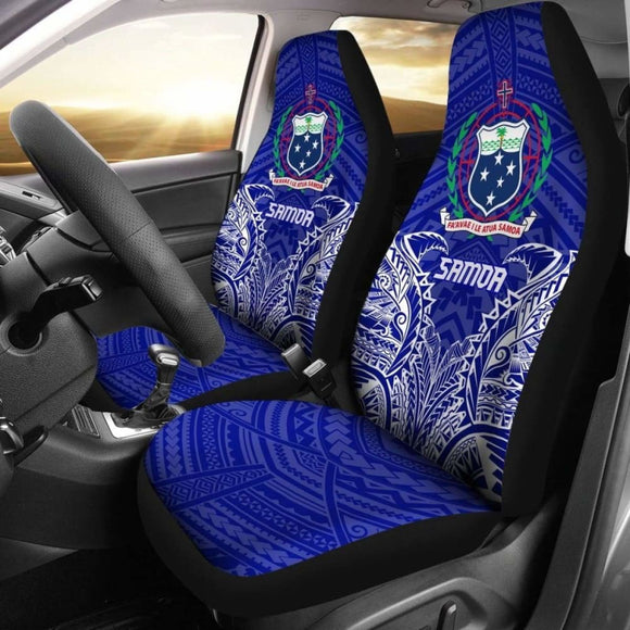 Samoa Car Seat Covers - Samoa Coat Of Arms Premium - Amazing 1 105905 - YourCarButBetter