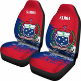 Samoa Car Seat Covers - Samoa Coat Of Arms Special - Amazing 1 105905 - YourCarButBetter