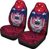 Samoa Car Seat Covers - Samoa Flag Coat Of Arms Coconut Tree - Amazing 1 105905 - YourCarButBetter