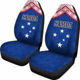 Samoa Car Seat Covers - Samoa Flag Polynesian Design - 105905 - YourCarButBetter