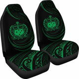 Samoa Car Seat Covers - Green - Frida Style - 105905 - YourCarButBetter