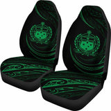 Samoa Car Seat Covers - Green - Frida Style - 105905 - YourCarButBetter