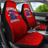 Samoa Car Seat Covers Independence Anniversary 58Th Years 105905 - YourCarButBetter