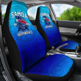Samoa Car Seat Covers Independence Anniversary 58Th Years 105905 - YourCarButBetter