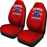 Samoa Car Seat Covers Independence Anniversary 58Th Years 105905 - YourCarButBetter