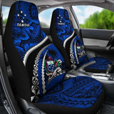 Samoa Car Seat Covers Polynesian Shark Tattoo Amazing 105905 - YourCarButBetter