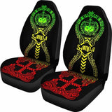 Samoa Car Seat Covers Polynesian Tribal Reggae 105905 - YourCarButBetter