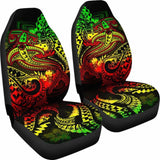 Samoa Car Seat Covers - Reggae Shark Polynesian Tattoo - 102802 - YourCarButBetter