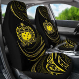 Samoa Car Seat Covers - Yellow - Frida Style - 105905 - YourCarButBetter
