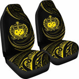 Samoa Car Seat Covers - Yellow - Frida Style - 105905 - YourCarButBetter