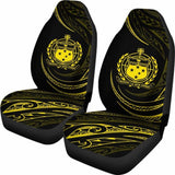 Samoa Car Seat Covers - Yellow - Frida Style - 105905 - YourCarButBetter