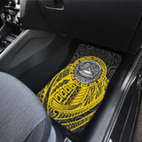 Samoa Coat Of Arms Fall In The Wave Car Floor Mats 211904 - YourCarButBetter