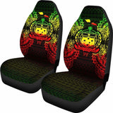 Samoa Polynesia Car Seat Cover Map Reggae 105905 - YourCarButBetter