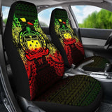 Samoa Polynesia Car Seat Cover Map Reggae 105905 - YourCarButBetter