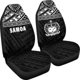 Samoa Polynesian Car Seat Covers Black - 105905 - YourCarButBetter