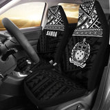 Samoa Polynesian Car Seat Covers Black - 105905 - YourCarButBetter