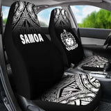Samoa Polynesian Car Seat Covers - Black Fog - 105905 - YourCarButBetter