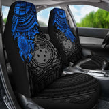 Samoa Polynesian Car Seat Covers - Blue Turtle - Amazing 091114 - YourCarButBetter