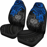 Samoa Polynesian Car Seat Covers - Blue Turtle - Amazing 091114 - YourCarButBetter