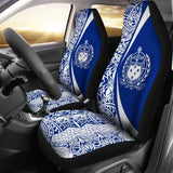 Samoa Polynesian Car Seat Covers Circle Style Amazing 105905 - YourCarButBetter