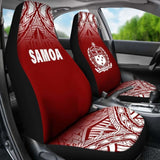 Samoa Polynesian Car Seat Covers - Red Fog - 105905 - YourCarButBetter