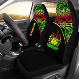 Samoa Polynesian Car Seat Covers - Reggae Curve - 105905 - YourCarButBetter