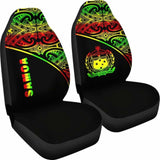 Samoa Polynesian Car Seat Covers - Reggae Curve - 105905 - YourCarButBetter