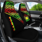 Samoa Polynesian Car Seat Covers - Reggae Curve - 105905 - YourCarButBetter
