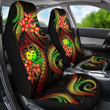 Samoa Polynesian Car Seat Covers - Reggae Plumeria - 105905 - YourCarButBetter