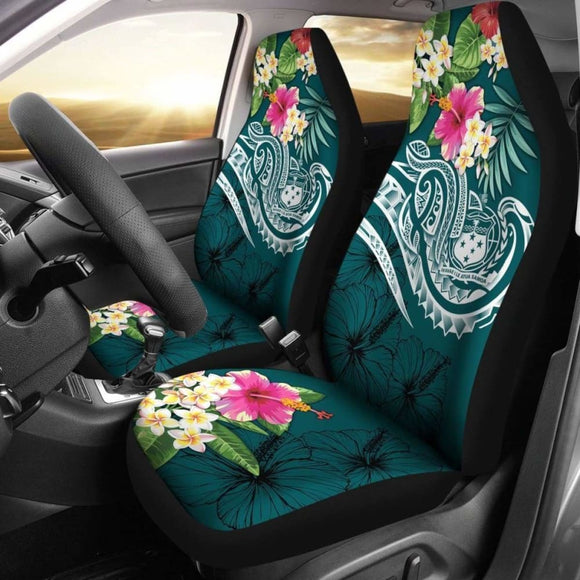 Samoa Polynesian Car Seat Covers - Summer Plumeria - 105905 - YourCarButBetter