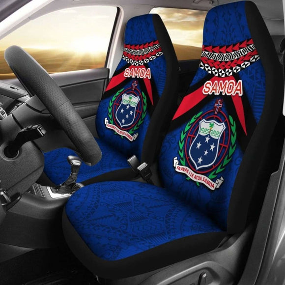 Samoa Polynesian Car Seat Covers - Vibes Version 105905 - YourCarButBetter