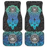 Samoan Polynesian Print Custom Car Floor Mats 211904 - YourCarButBetter