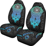 Samoan Polynesian Print Custom Car Seat Covers 211904 - YourCarButBetter