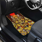 Samurai Yellow Amor Car Floor Mats 153908 - YourCarButBetter