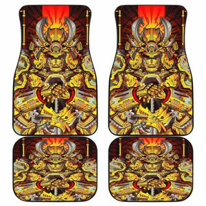 Samurai Yellow Amor Car Floor Mats 153908 - YourCarButBetter