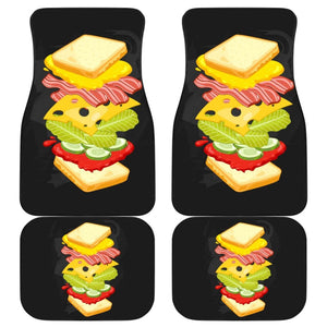 Sandwich Lovers Car Floor Mats 211703 - YourCarButBetter