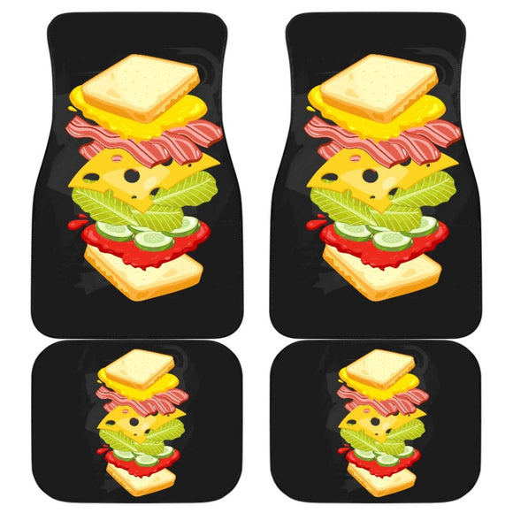 Sandwich Lovers Car Floor Mats 211703 - YourCarButBetter
