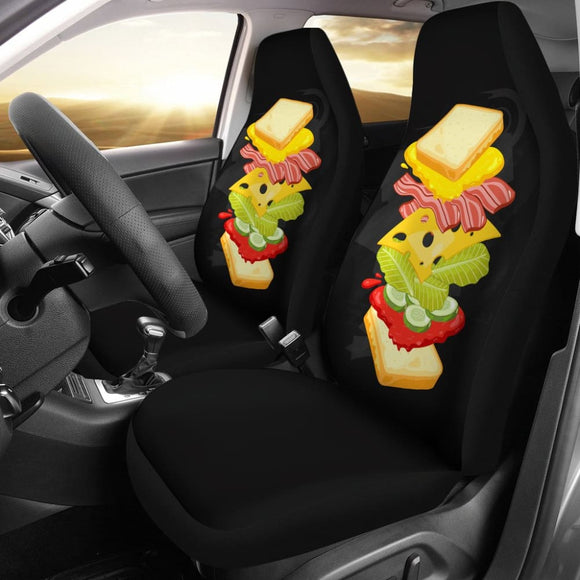 Sandwich Lovers Car Seat Covers 211703 - YourCarButBetter