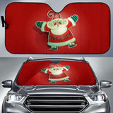 Santa Claus Car Auto Sun Shades 103406 - YourCarButBetter