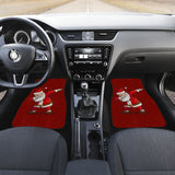 Santa Claus Custom Funny Style Car Floor Mats 211603 - YourCarButBetter