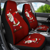 Santa Claus Custom Funny Style Car Seat Covers 211603 - YourCarButBetter