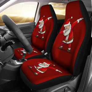 Santa Claus Custom Funny Style Car Seat Covers 211603 - YourCarButBetter