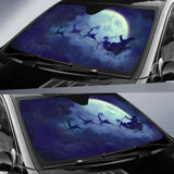 Santa Claus Moon Car Sun Shades 172609 - YourCarButBetter