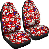 Santa Claus With Christmas Gifts Car Seat Covers 211603