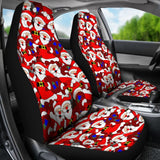 Santa Claus With Christmas Gifts Car Seat Covers 211603